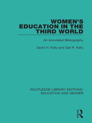 cover image of Women's Education in the Third World